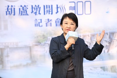 葫蘆墩圳走過3世紀-盧市長感念先人開拓辛勞