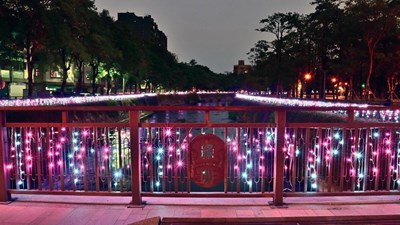 中市南區綠川興大段浪漫點燈-喜迎耶誕節