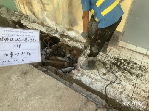 圖示四(復興路三段230巷23號;後巷用戶接管)