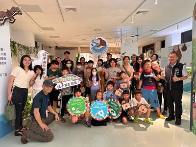 溪流生態保育體驗活動結束合照