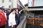 市長視察沙鹿淹水地區-1