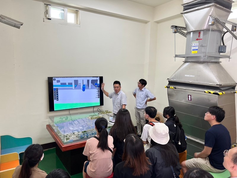 綠川水淨場-導覽模型區