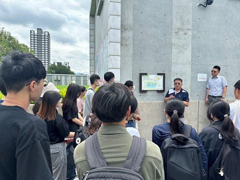 綠川水淨場-機房入口處