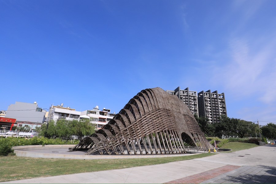 軟埤仔溪旁一景