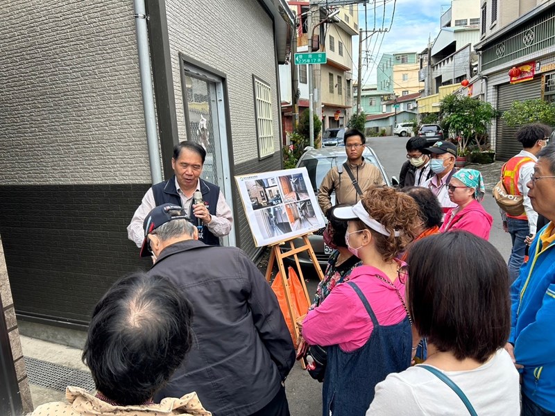 臺中市政府水利局韓乃斌副局長深入解說講解