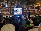 說明會上與民眾講解工程流程及補助方案等民眾須配合之各項事項