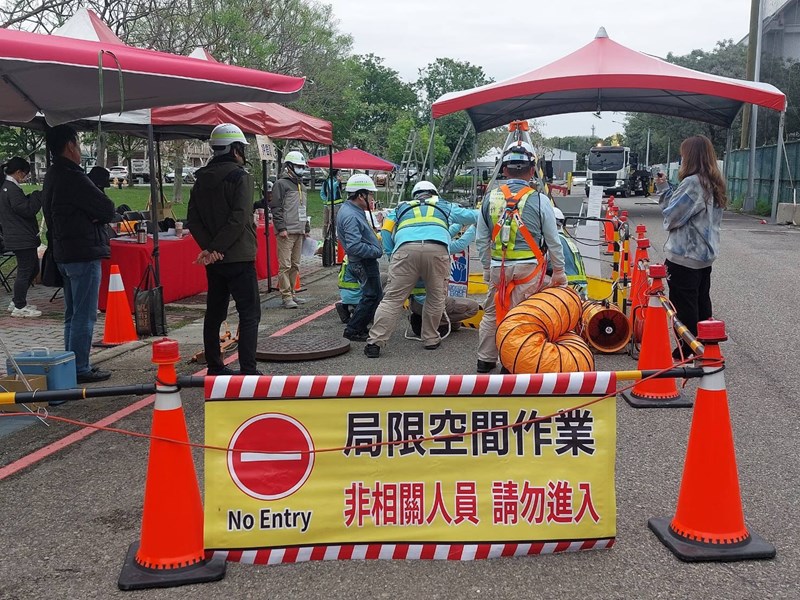 全國下水道局限空間作業評鑑臺中登場-各界齊聚-並肩守護施工安全