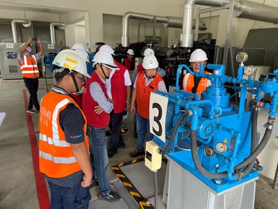 水利署與中市水利局聯合檢測防洪設施穩定-強化汛期應變力