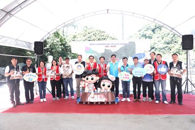 Caption: Final phase of Dajia River wastewater treatment. Deputy Secretary-General Lin inspects the Guguan Water Resources Center and thanks central and local governments for supporting indigenous community development.