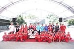 副秘書長林育鴻今-28-日率領市府團隊抵達和平區谷關視察污水下水道系統興建工程