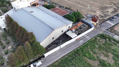 中市府強化梧棲豬瘟案場防颱防疫-圍籬加固-污水槽加蓋一次完成_0