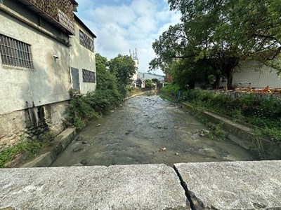 中市府整治車籠埤排水-打通利農橋瓶頸兼顧改善上下游環境