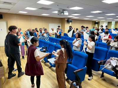 臺中市政府水利局於豐原水資源回收中心辦理防災士培訓課程-透過系統化訓練與實務演練-培育具備災害應變能力之防災人力-持續擴充地方防災能量