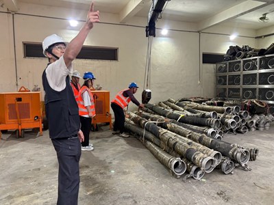 機具-人員再次整備出發