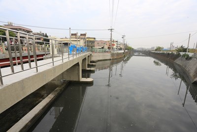 梧棲大排整治 大幅提升區域排水功能及景觀美化