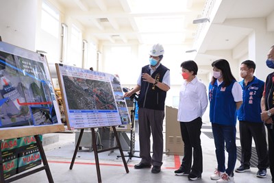 軒嵐諾-11號颱風軒嵐諾來勢洶洶-盧市長視察抽水站整備情形