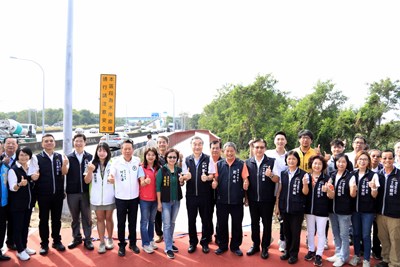 筏子溪水岸廊道南延至烏日-黃副市長-拓展市民休憩空間